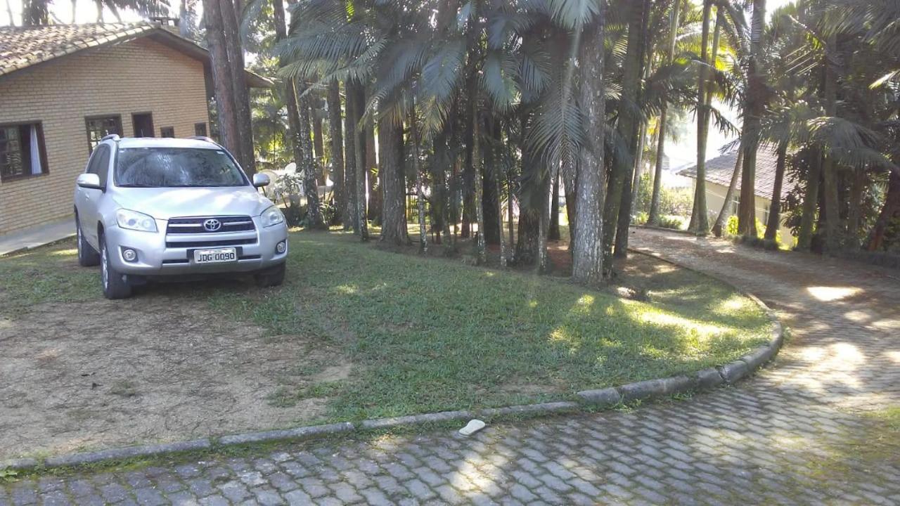 オルレアンス Casa De Campo Com Piscina A 15Km Da Serra Do Rio Do Rastroヴィラ エクステリア 写真