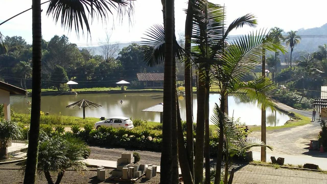 オルレアンス Casa De Campo Com Piscina A 15Km Da Serra Do Rio Do Rastroヴィラ エクステリア 写真