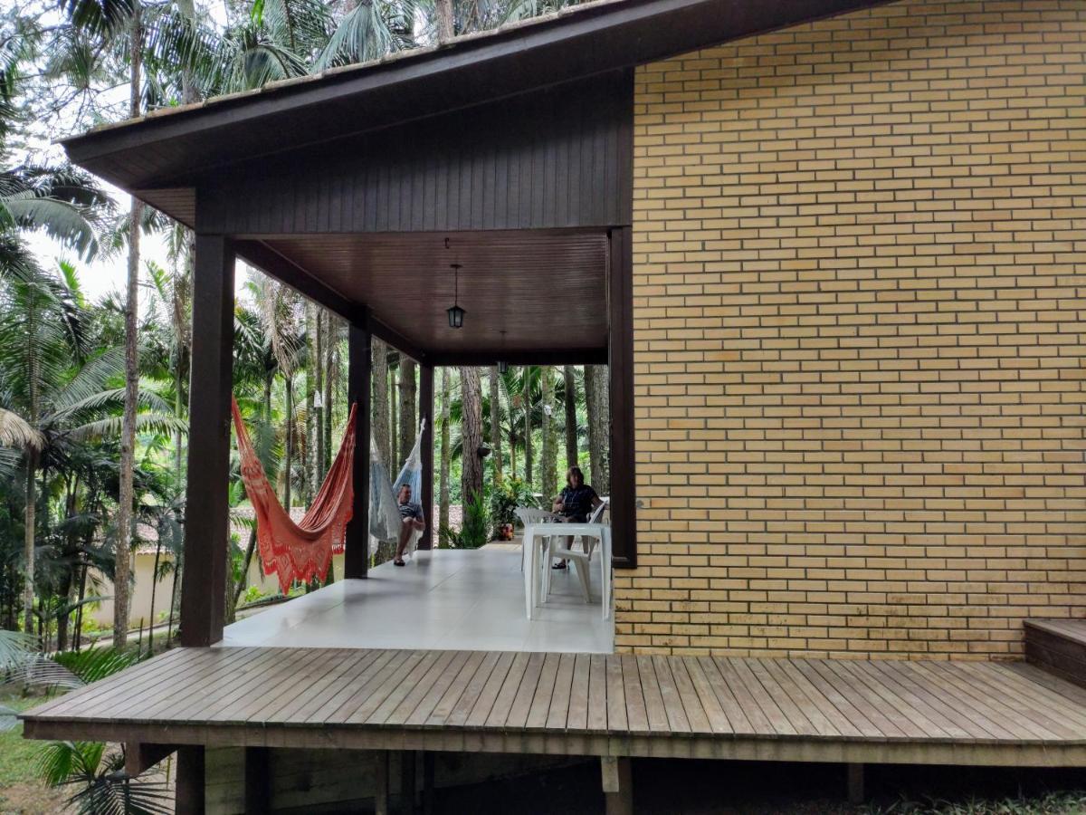 オルレアンス Casa De Campo Com Piscina A 15Km Da Serra Do Rio Do Rastroヴィラ エクステリア 写真