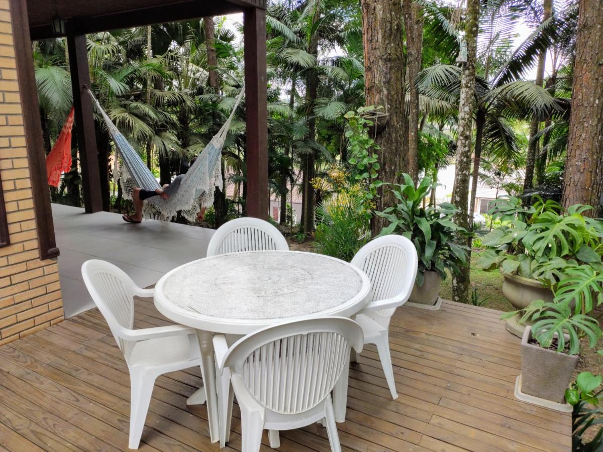 オルレアンス Casa De Campo Com Piscina A 15Km Da Serra Do Rio Do Rastroヴィラ エクステリア 写真